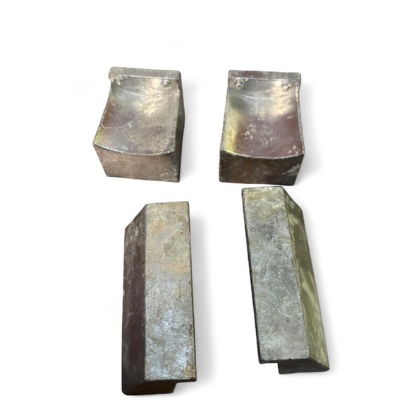 VTG Japanese Kenzan Flower Frog Holders Angle Support Stands Ikebana Arrangement - Picture 2 of 4